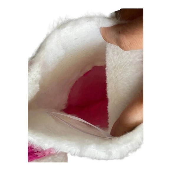 Arts Crafts Bundle of 6 Pink Hanging Stockings Christmas Colorful Party Holiday - Picture 5 of 9